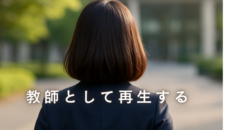 教室の中の「見えない悲鳴」― 黙して耐える教師たちの深層心理と再生の軌跡